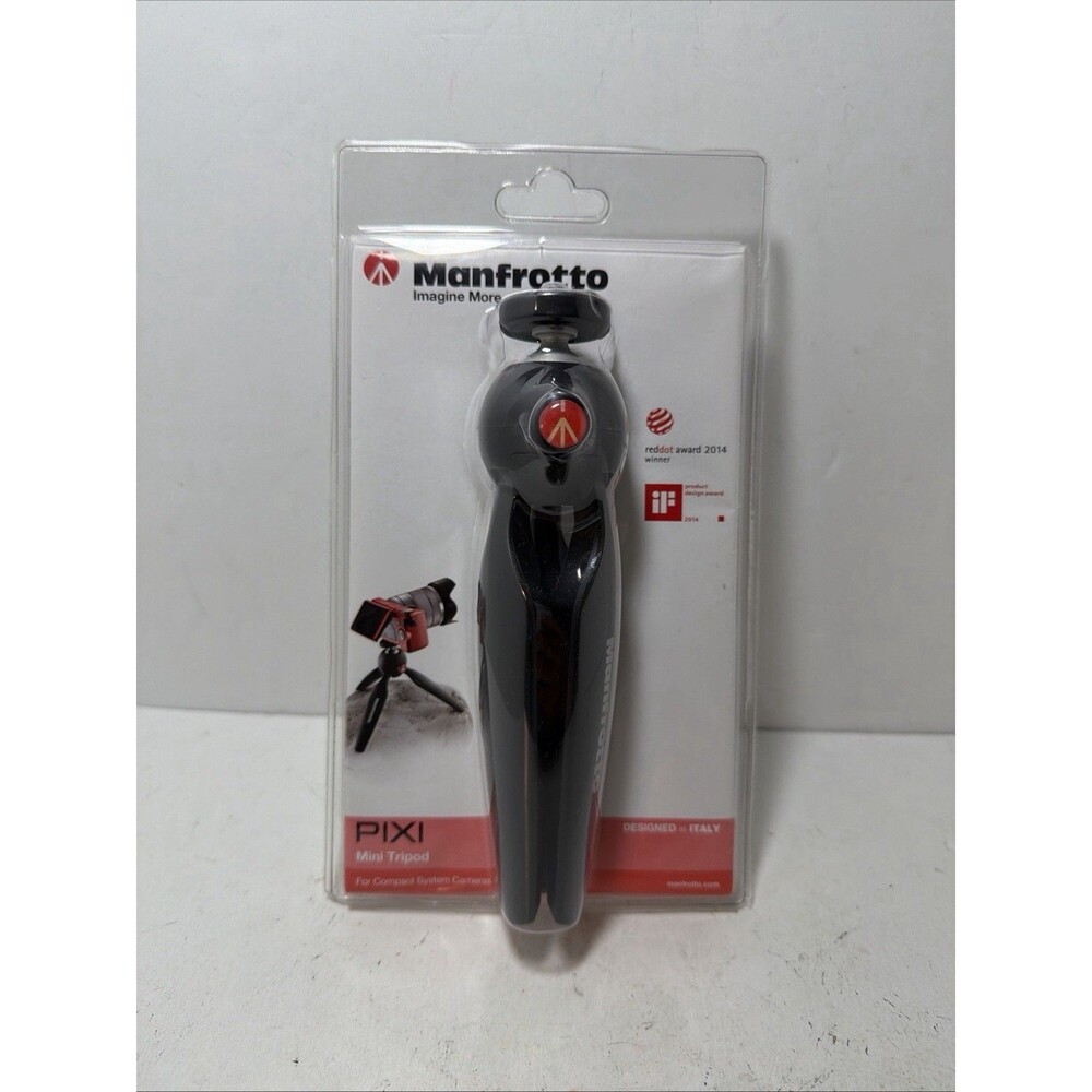 Manfrotto PIXI Tripod MTPIXI-B black new